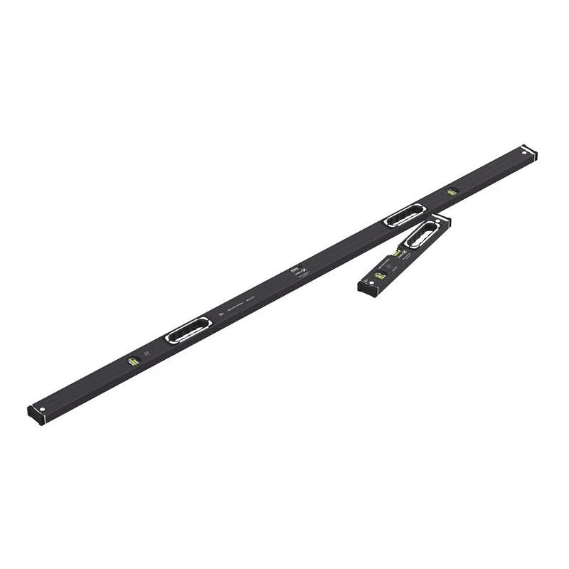 Stabila Limited Edition 196-2 Dark Shadow Spirit Level Set 40cm & 183cm - 20208