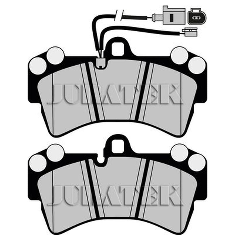 Juratek Front Brake Pad Set JCP1626