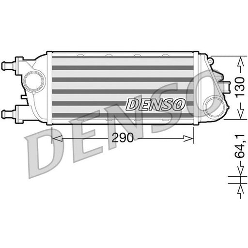 Denso Intercooler (Charge Air Cooler) DIT13003