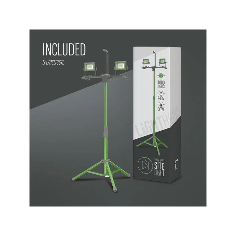 Lighthouse 4000 Lumen Twin Site Light 36W 240V - AST8615X2