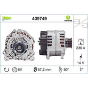 Valeo Car Alternator 12V 439749