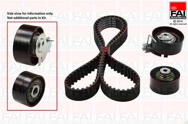 FAI Timing Belt Kit with Rollers
