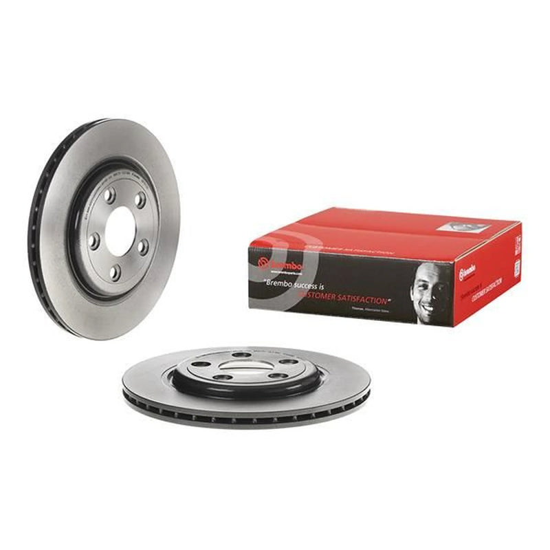 Brembo 2 x Internally Vented Rear Brake Discs 09.7911.21