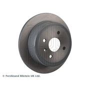Blue Print 2 x Solid Rear Brake Discs ADG04326