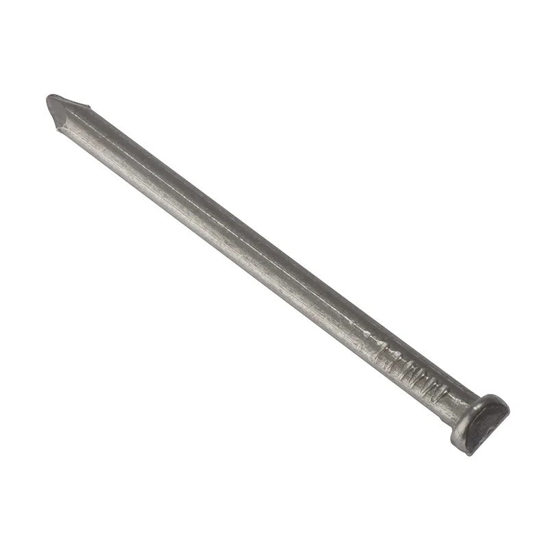 ForgeFix Oval Lost Head Nail Bright Finish Bag Weight 250g 30-75mm