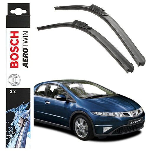 Bosch Aerotwin Front Wiper Blades Set Honda Civic Viii Hatchback 01.06-12.11 A402S Bosch  - Town Parts