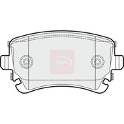 Apec Rear Brake Pad Set PAD1529