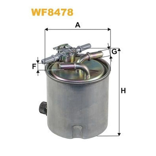 WIX Fuel Filter Element WF8478
