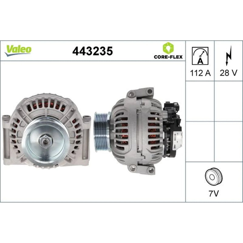 Valeo Car Alternator 12V 443235