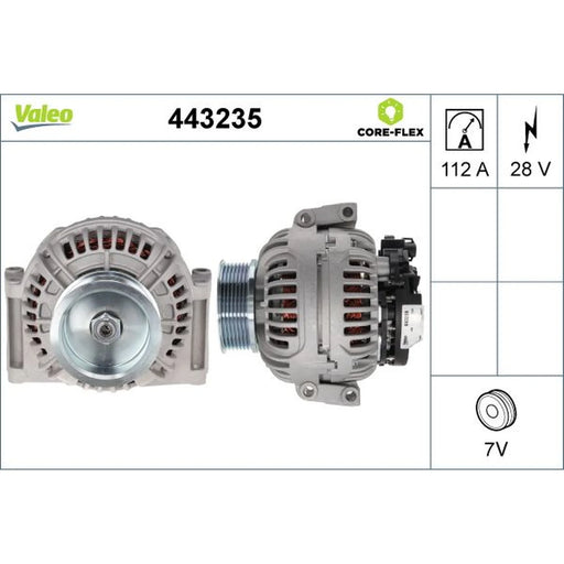 Valeo Car Alternator 12V 443235