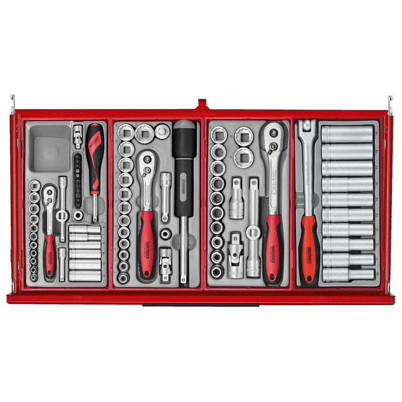 Teng Tools Mobile Tool Kit 1034 Pieces Red TKS26R1034T