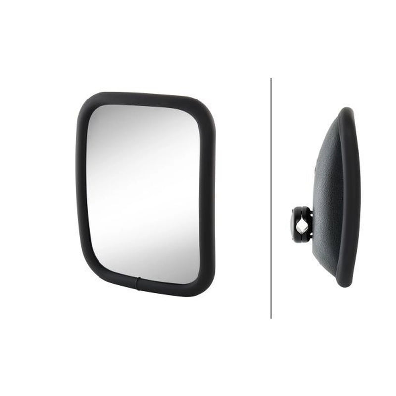 Hella Wide-Angle Mirror Wide Thick 8SB 501 147-021