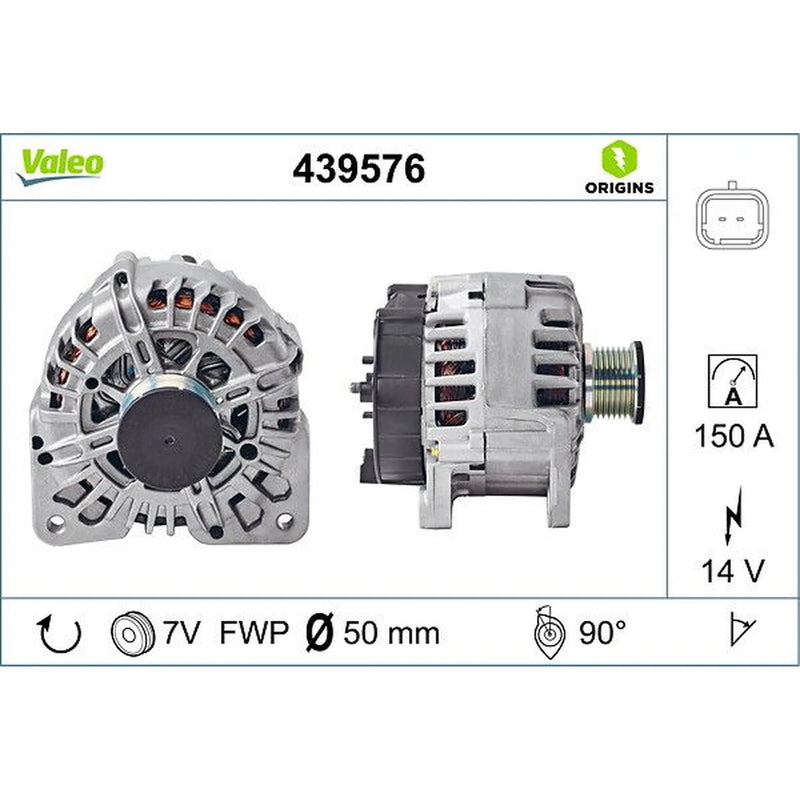 Valeo Car Alternator 12V 439576