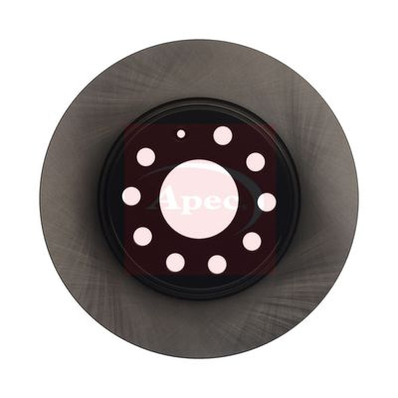 Apec 2 x Solid Rear Brake Discs DSK4246