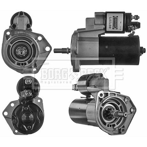 Borg & Beck Starter Motor 12V 0.9kW 9 Teeth BST2373