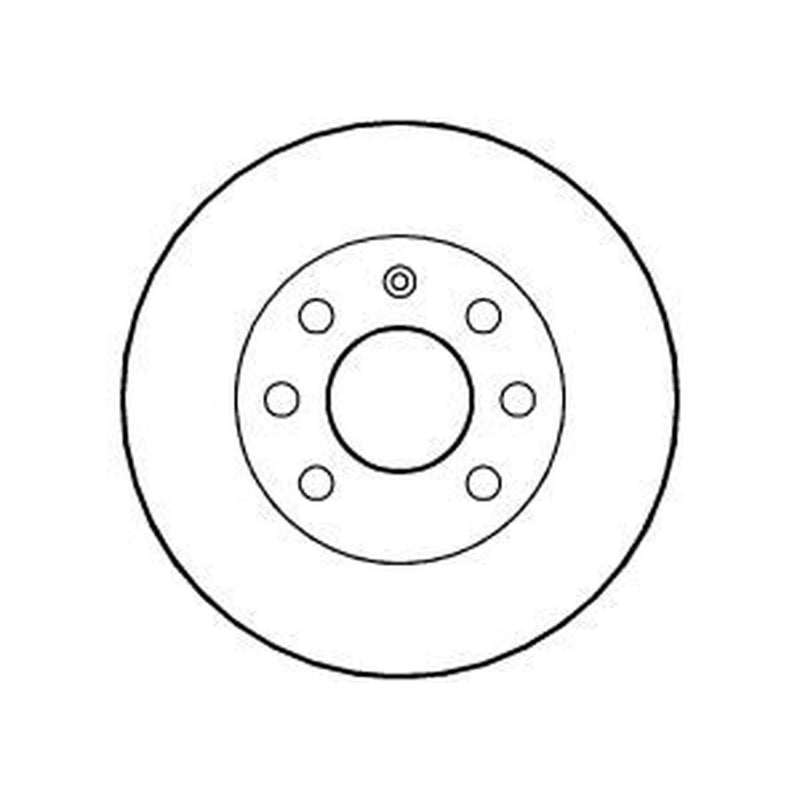 Abtex 2 x Vented Front Brake Discs BD235V