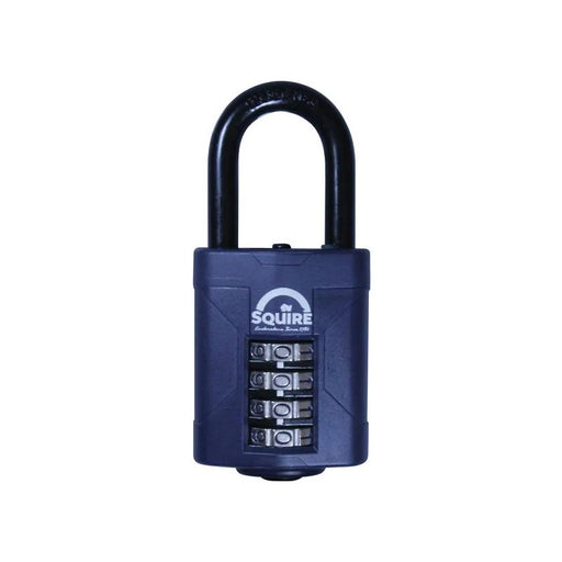 Squire CP50/1.5 Combination Padlock 4-Wheel 50mm Long Shackle 38mm - CP50/1.5