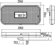 Hella 2VA 011 900-011 Tail Light Assembly