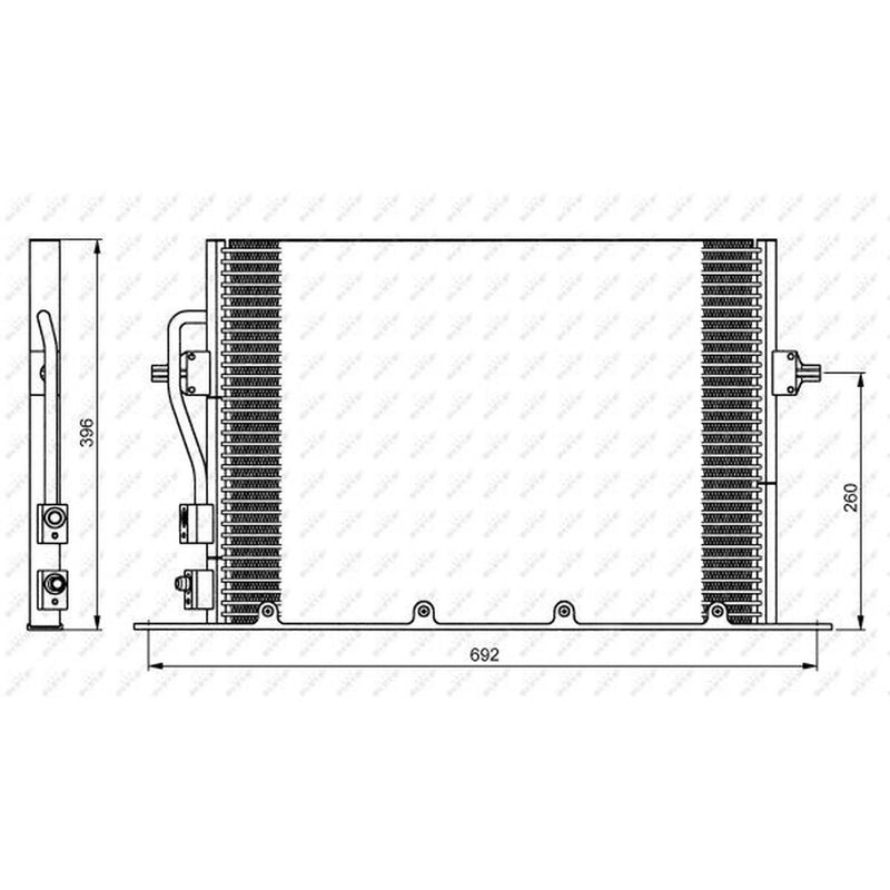 NRF Air Conditioning Condenser 35196