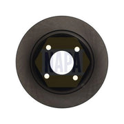 NAPA 2 x Solid Rear Brake Discs NBD5705