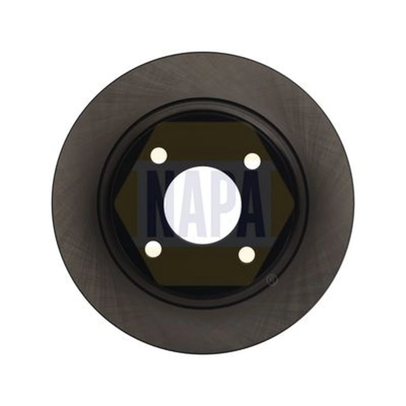 NAPA 2 x Solid Rear Brake Discs NBD5705
