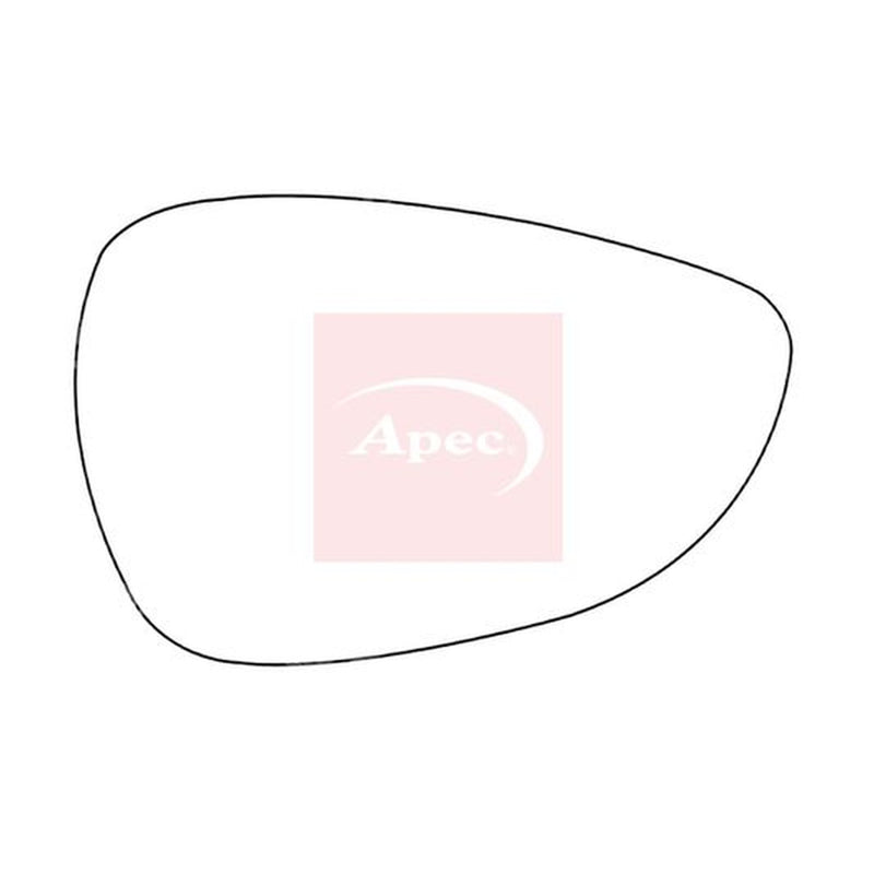 Apec Exterior Wing Mirror Glass Right AMS2122