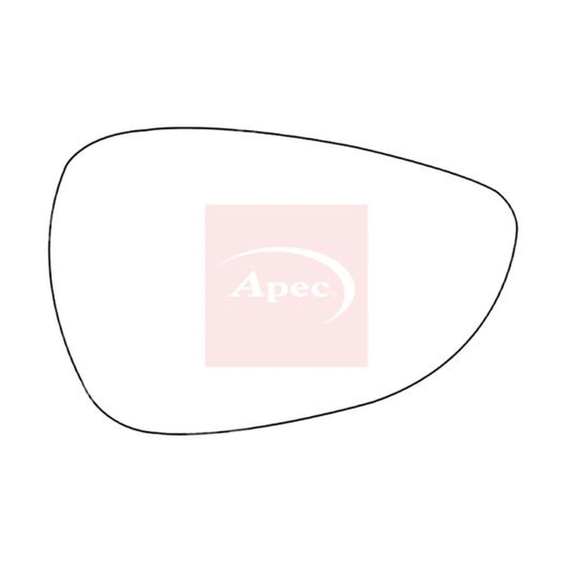 Apec Exterior Wing Mirror Glass Right AMS2122