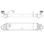 NRF Intercooler (Charge Air Cooler) 309068