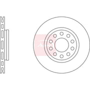 Apec 2 x Vented Rear Brake Discs DSK2519