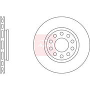 Apec 2 x Vented Rear Brake Discs DSK2519