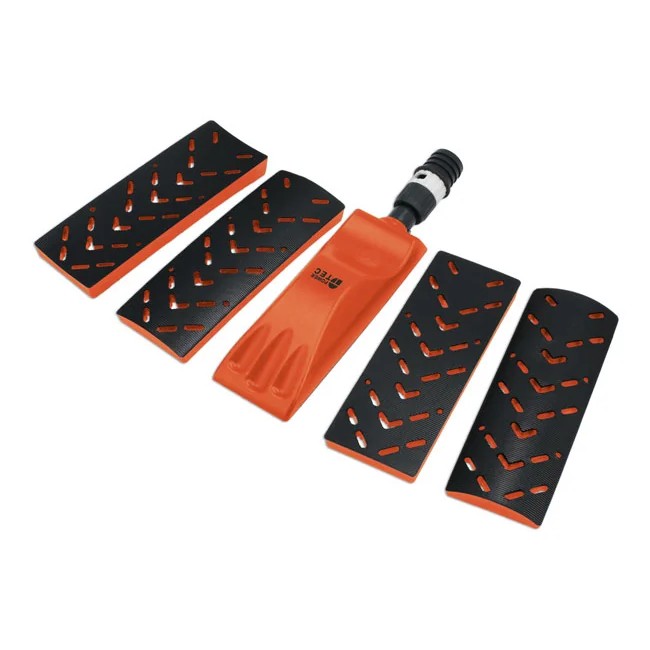 Power-TEC Sanding Block with Dust Extraction 70 x 198mm 5pc - PPL