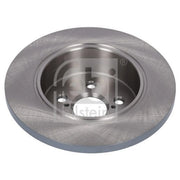 Febi 2 x Solid Rear Brake Discs 184658