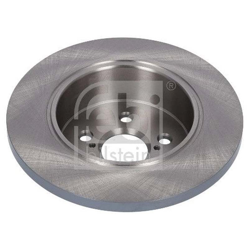 Febi 2 x Solid Rear Brake Discs 184658