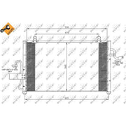 NRF Air Conditioning Condenser 35425