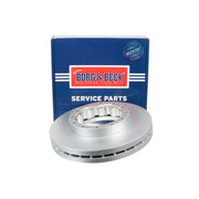 Borg & Beck 2 x Solid Brake Discs BBD6020S