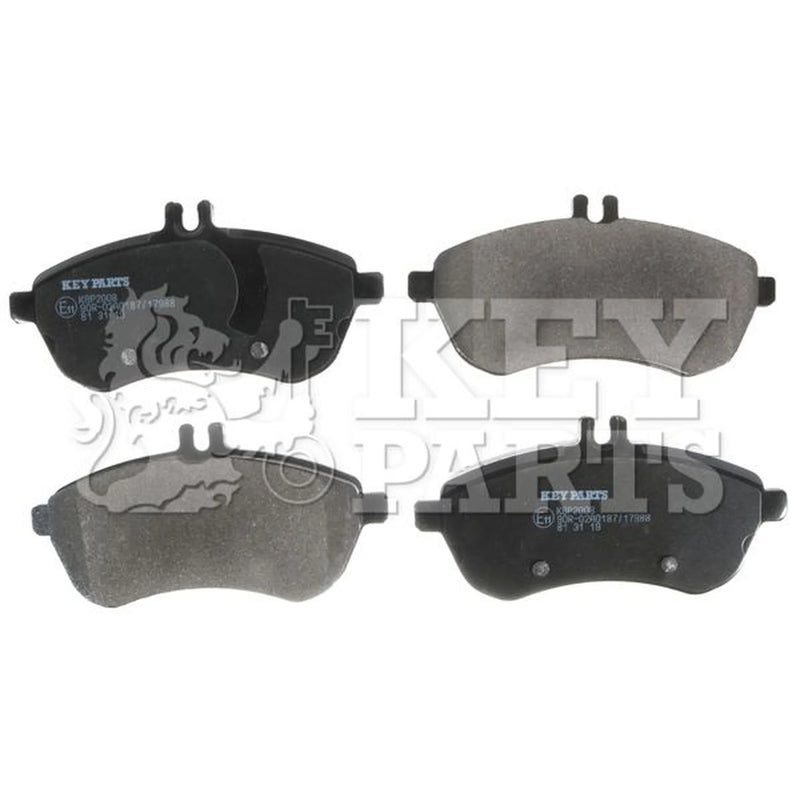 Key Parts 4 x Front Brake Pad Set KBP2008