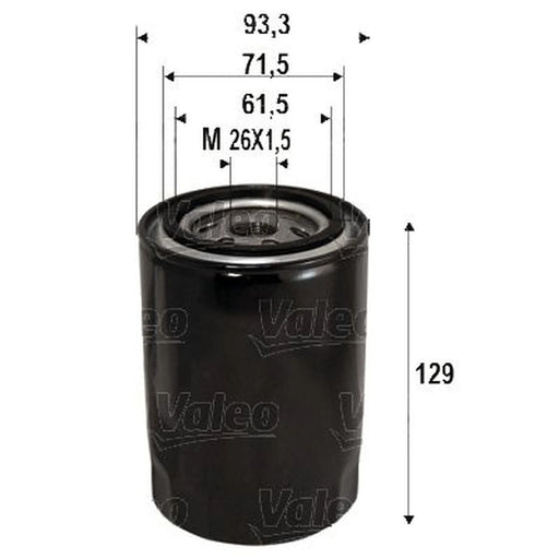 Valeo Engine Oil Filter 586095