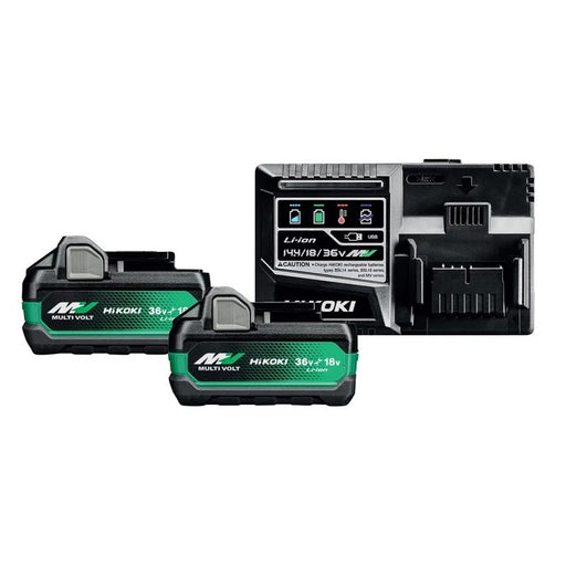 HiKOKI UC18YSL3JHZ MV Start Pack 2.5Ah/5.0Ah 18V - UC18YSL3JHZ