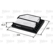 Valeo Engine Air Filter 585253