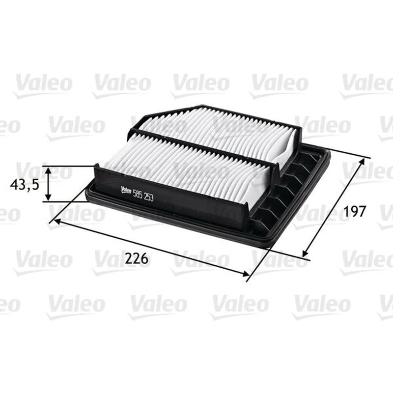 Valeo Engine Air Filter 585253