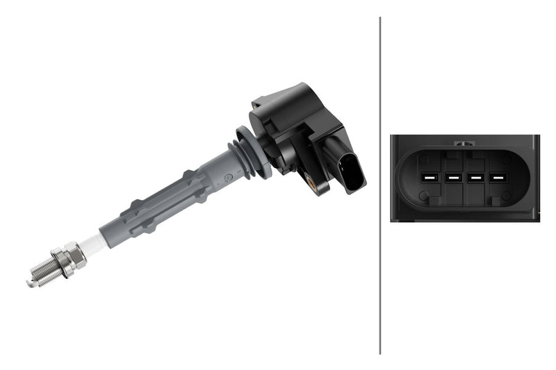 Hella 5DA 358 000-671 Ignition Coil