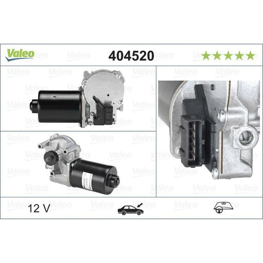 Valeo Front/Rear Wiper Motor Front 404520