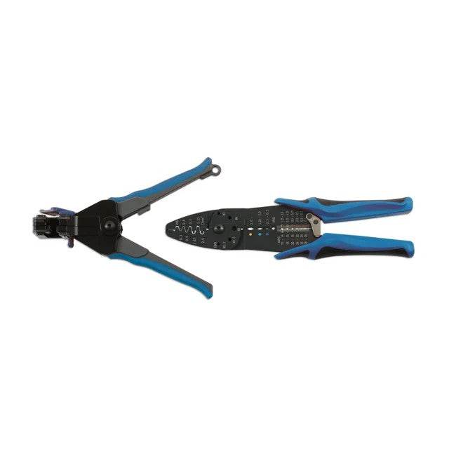 Laser Tools Wire Cutter, Crimper & Stripper Set 2pc - PL