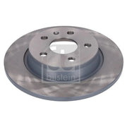 Febi 2 x Solid Rear Brake Discs 196886