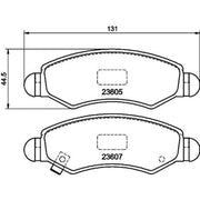 DON Front Brake Pad Set PCP1229