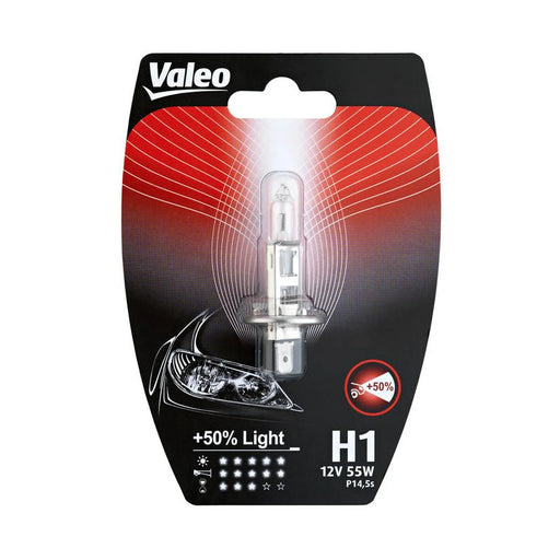 Valeo H1 Bulb Blister +50% Light 032502 032502