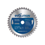 Evolution Mild Steel Cutting Circular Saw Blade 185 x 20mm x 40T - M185TCT-40CS