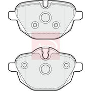Apec Rear Brake Pad Set PAD1752