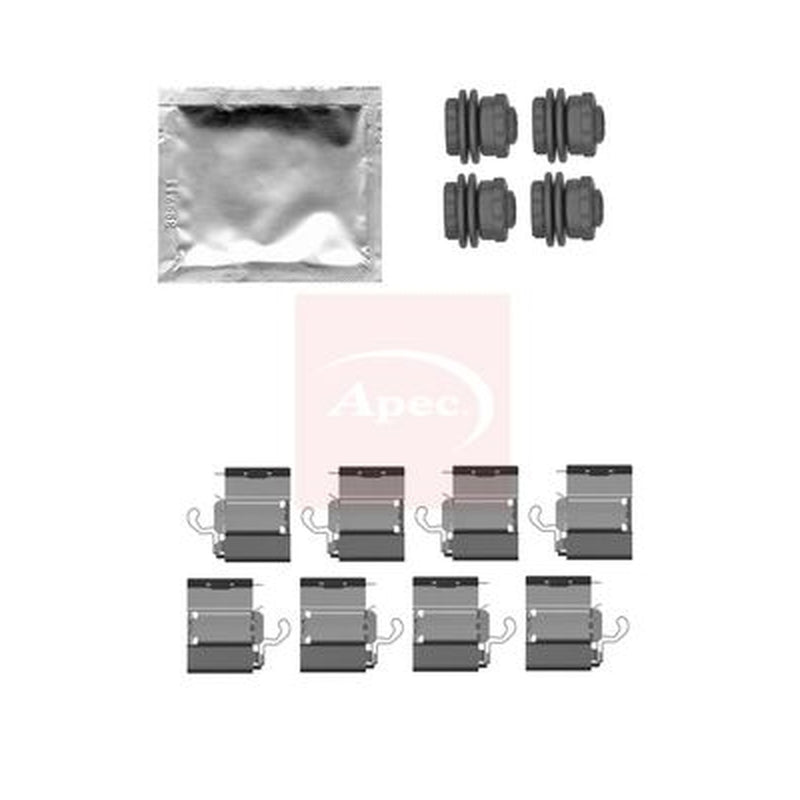 Apec Brake Pad Accessory Fitting Kit Front KIT1465