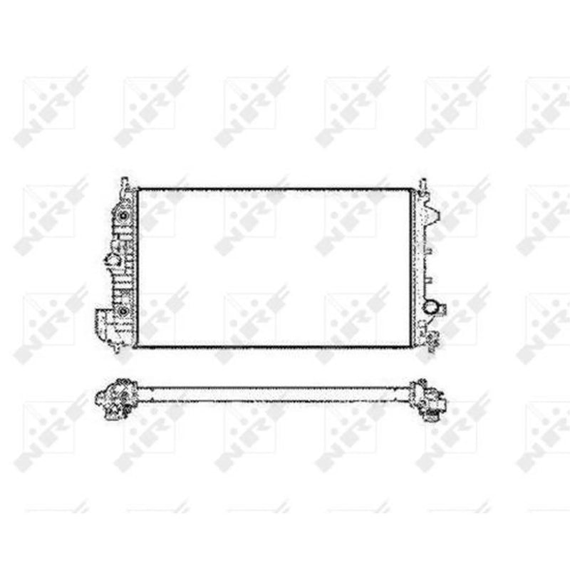 NRF Engine Radiator 58205